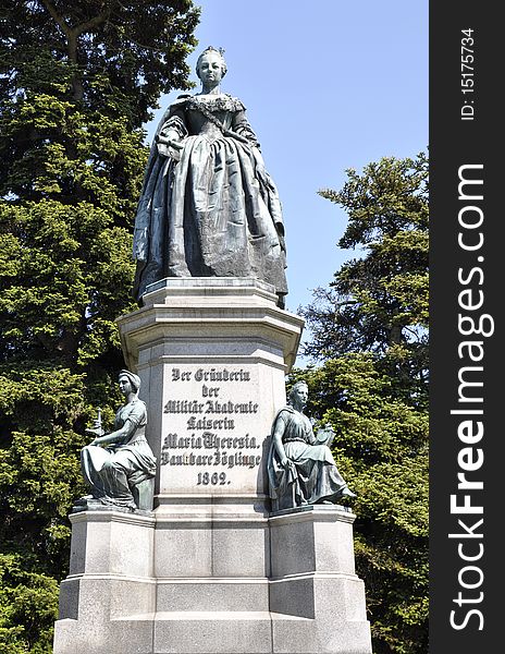 Empress Maria Theresia Monument In Wiener Neustadt