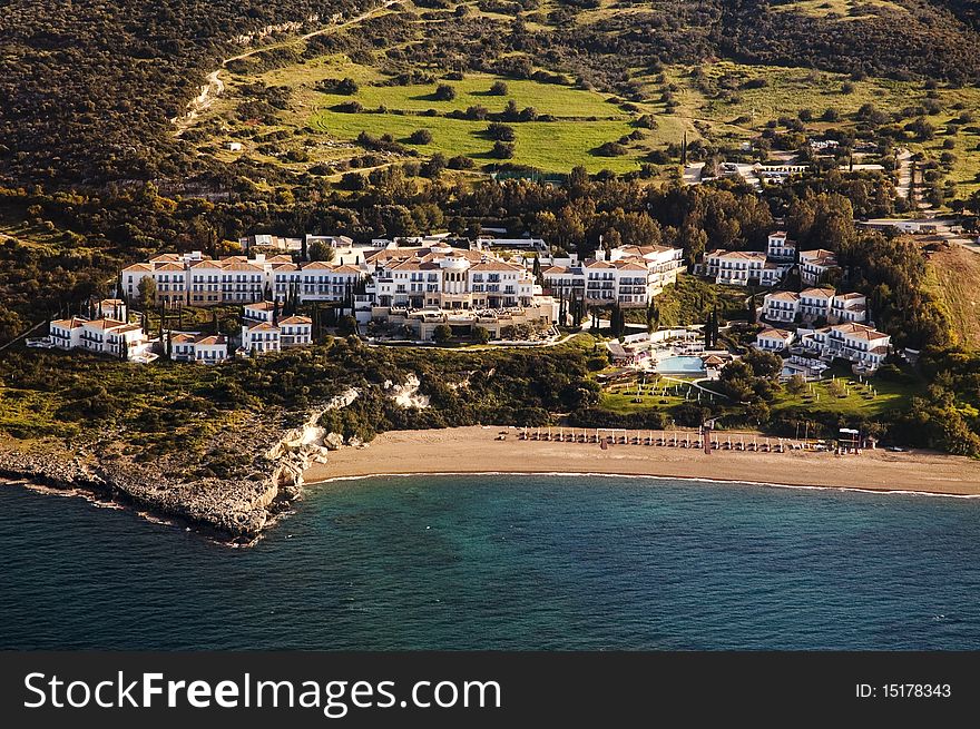 Beautiful sea coast in Cyprus