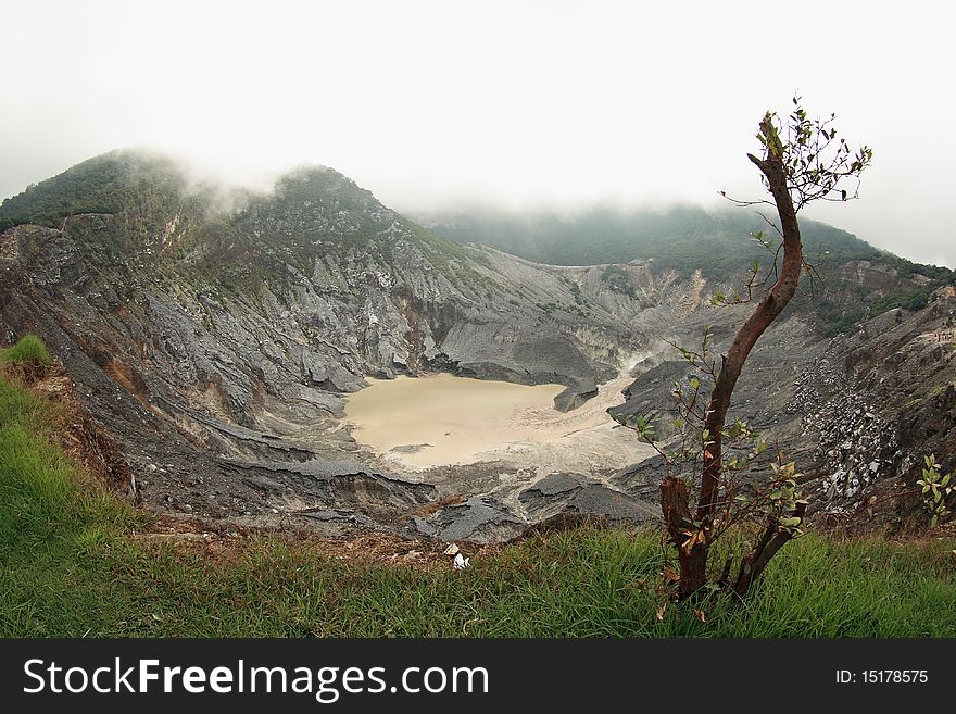 Tangkuban Perahu Volcano