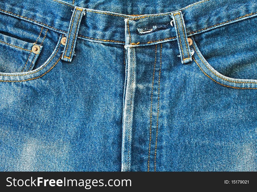 Jeans pocket and zipper,possible to use background