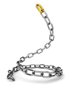 Spiral Chain Royalty Free Stock Photos Spiral Chain Royalty Free Stock Photos