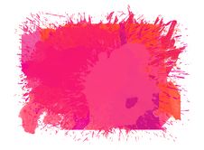 Pink Splash Royalty Free Stock Photo Pink Splash Royalty Free Stock Photo