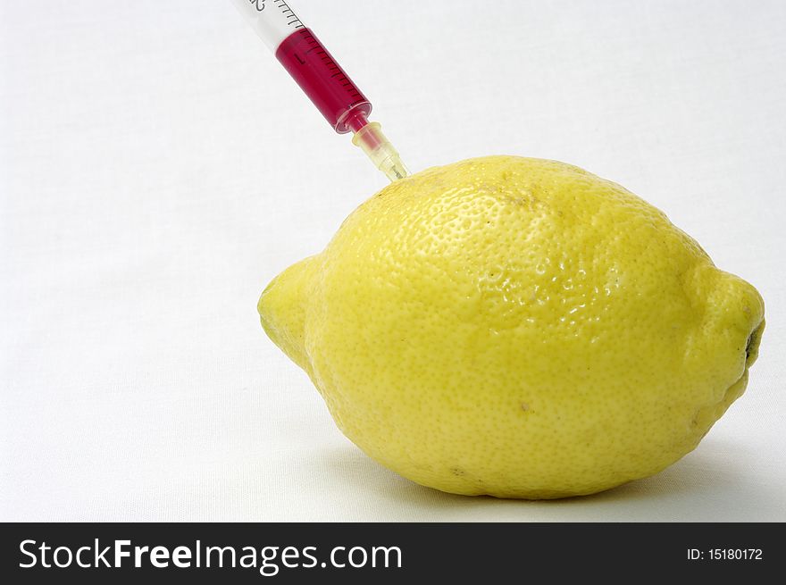 Blood Drawn Out Of Lemon