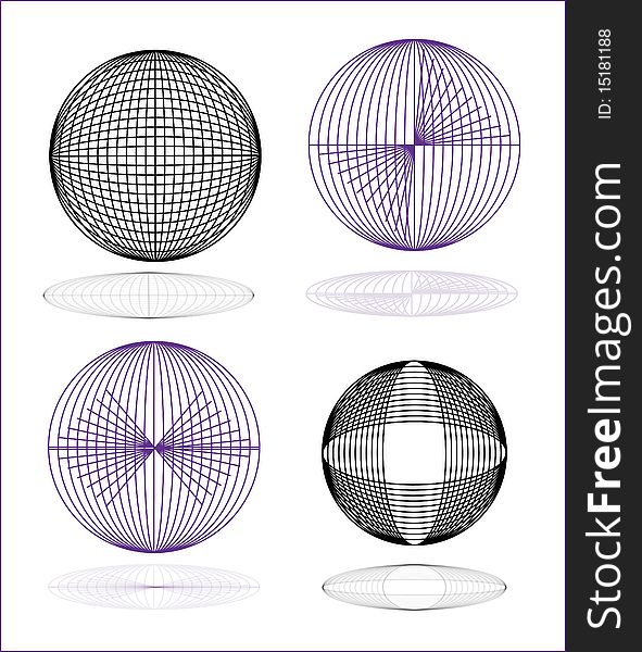 Globe Elements-spheres