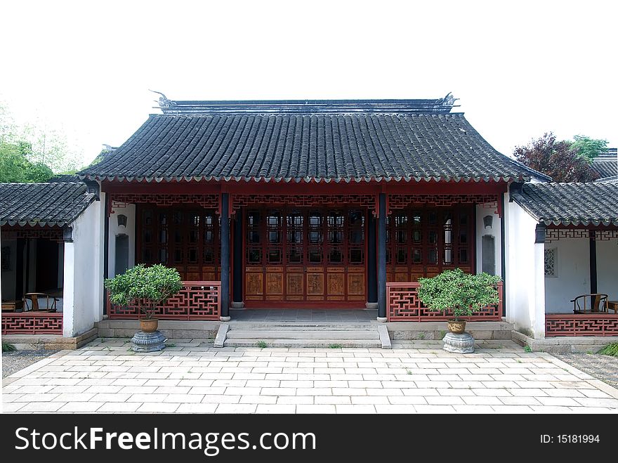 Classical Chinese Garden  in Suzhou Gardens china