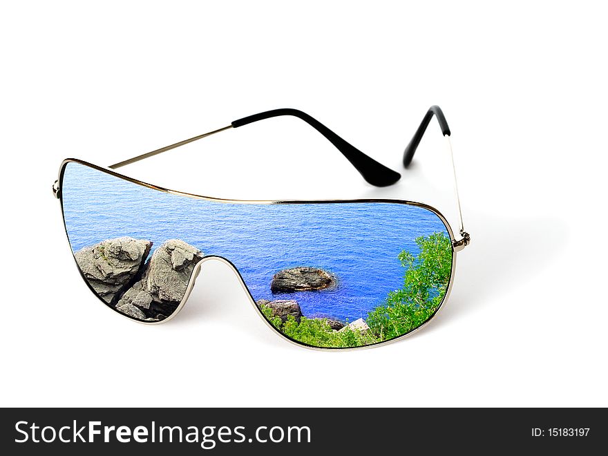 Sunglasses With Reflection