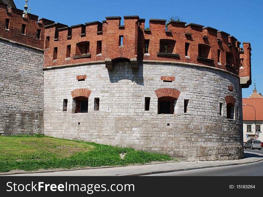 Old Royal Wawel Castle in Cracow. Poland