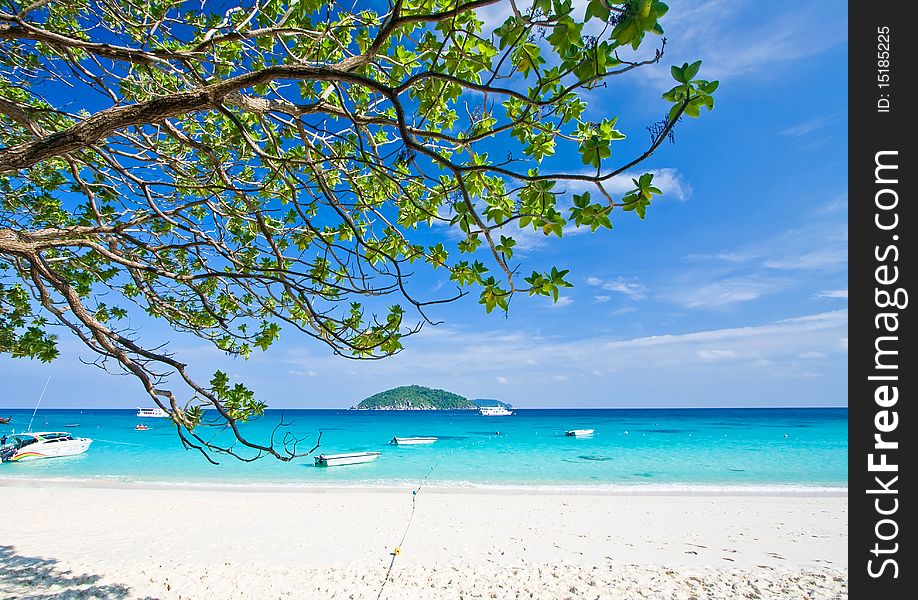 Similan National Park, paradise island located south of Thailand