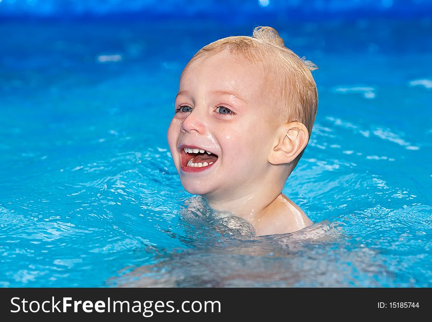 Playing in water on a hot sunny day. Playing in water on a hot sunny day