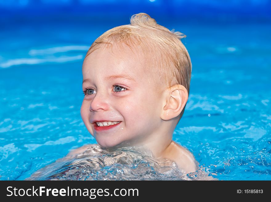 Playing in water on a hot sunny day. Playing in water on a hot sunny day