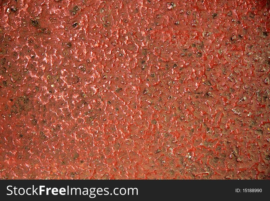 Painted and rusty metal floor of an old retired freighter. Painted and rusty metal floor of an old retired freighter.