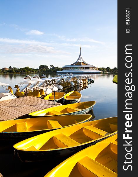 Boats In Public Park