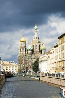 Church Of The Savior On Blood Royalty Free Stock Images Church Of The Savior On Blood Royalty Free Stock Images