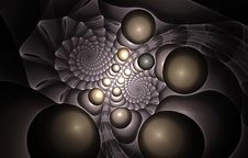 Spiral Fractal Royalty Free Stock Photography Spiral Fractal Royalty Free Stock Photography