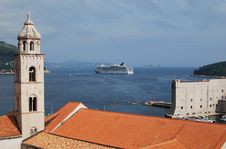 The Cruise Ship Royalty Free Stock Image The Cruise Ship Royalty Free Stock Image