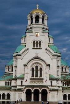 Alexander Nevsky Cathedral In Sofia Royalty Free Stock Images Alexander Nevsky Cathedral In Sofia Royalty Free Stock Images
