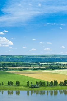 Country Landscape Royalty Free Stock Images