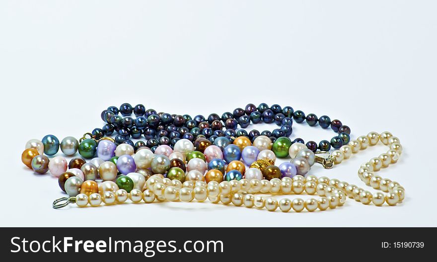 There are many beautiful sorts of natural pearls. There are many beautiful sorts of natural pearls