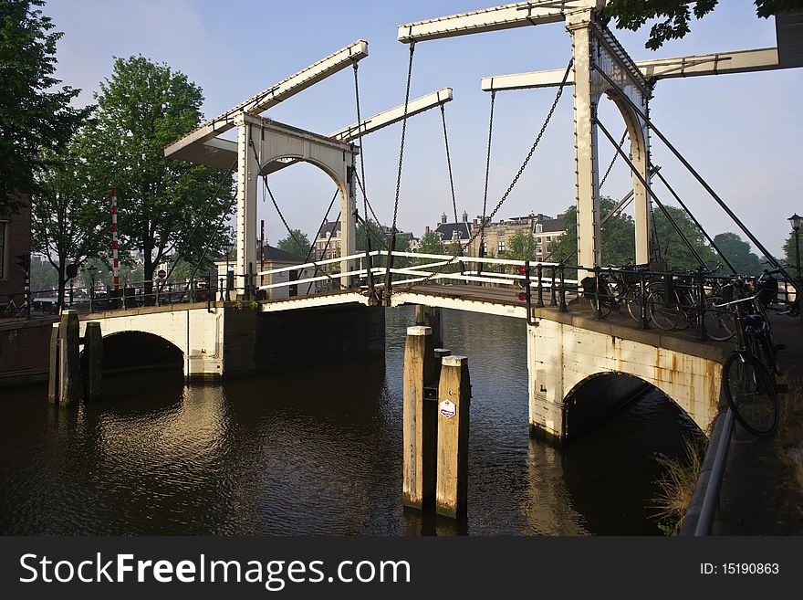 A Bridge In Amsterdam.