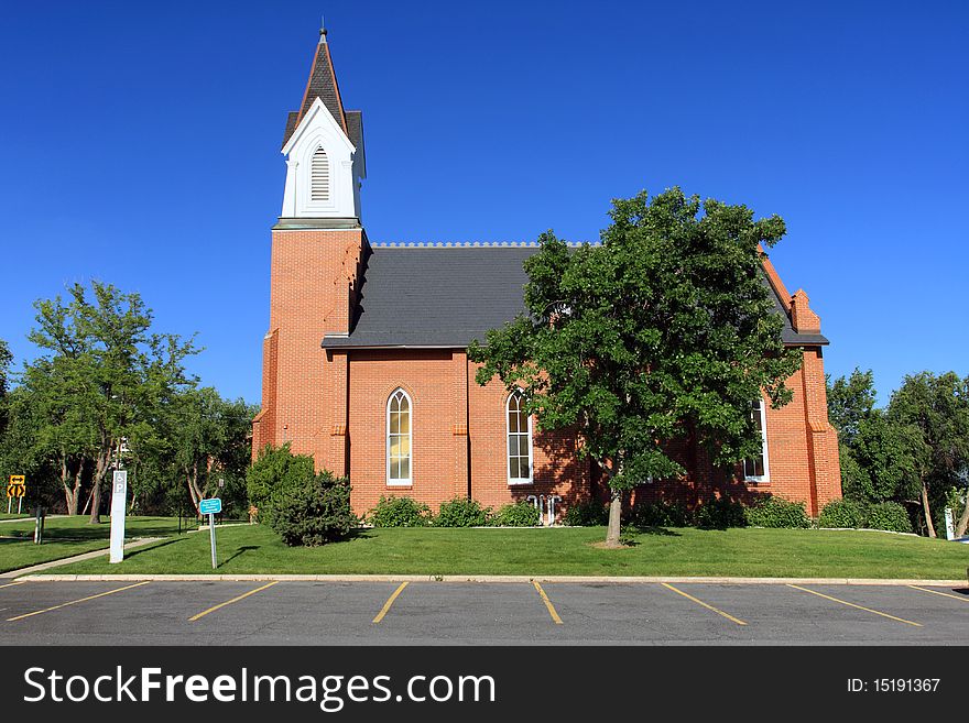 The white chapel,Utah