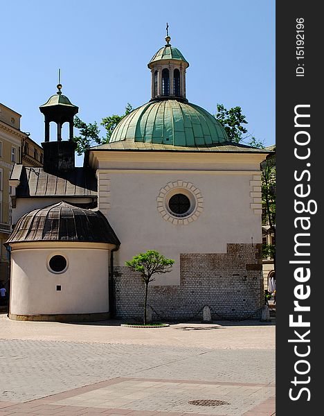 St. James Church on Main Square in Cracow