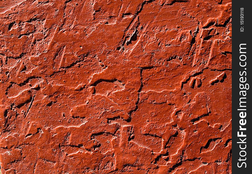 Abstract rough brown paint surface closeup background. Abstract rough brown paint surface closeup background.