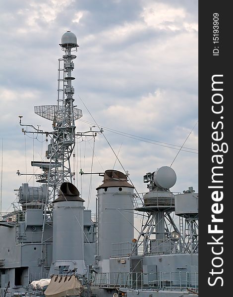 Navigation equipment of the modern battleship. Navigation equipment of the modern battleship