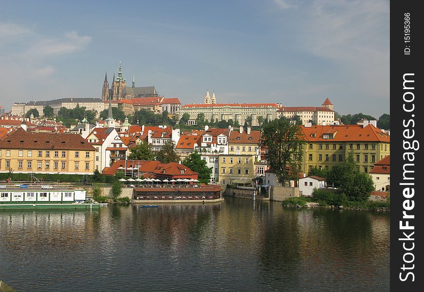 Prague (Czech republic) - view on old city center