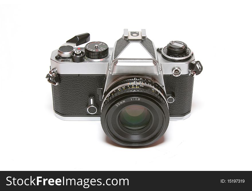 Fimm camera isolated on white. Fimm camera isolated on white