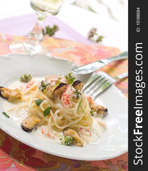 Pasta With Shelfish