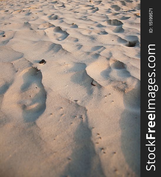 Pattern on the beach at Karon beach Thailand. Pattern on the beach at Karon beach Thailand.