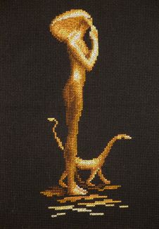 Cross-stitch Royalty Free Stock Photos Cross-stitch Royalty Free Stock Photos