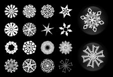 Snowflakes 1 Stock Image