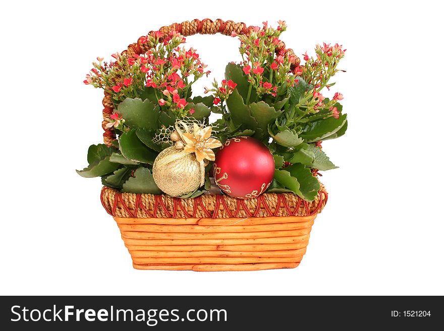 Basquet With Flowers