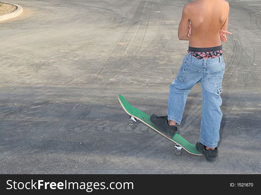 Skateboarder