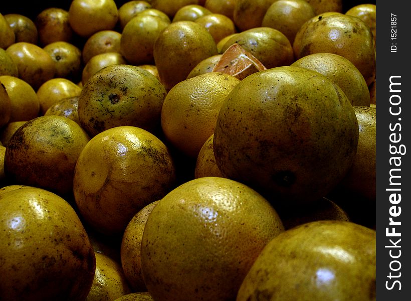 Fruit market Grapefruit