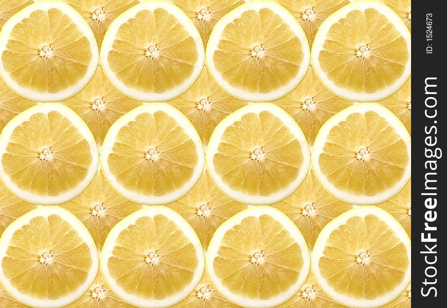 Yellow grapefruits as a background