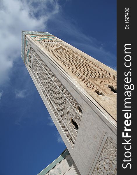 Mosque of Hassan II in Casablanca (Morocco)