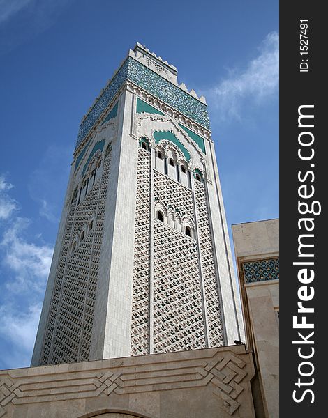 Mosque of Hassan II in Casablanca (Morocco)