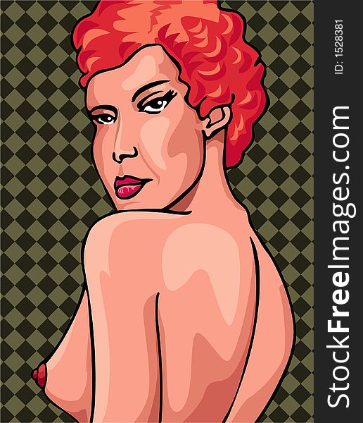 Nude Redhead Woman