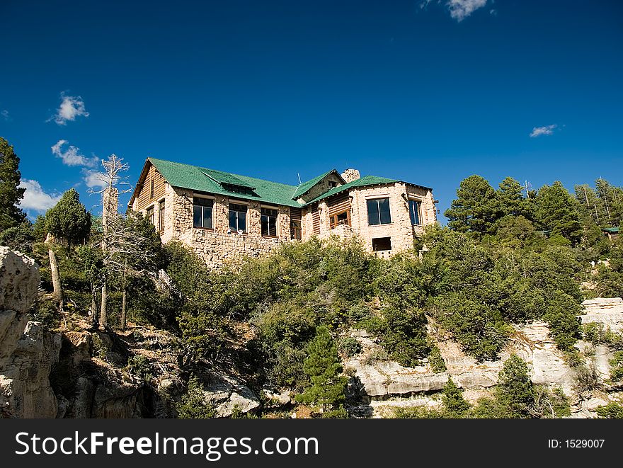 Lodge at the North Rim of the Grand Canyon. Lodge at the North Rim of the Grand Canyon