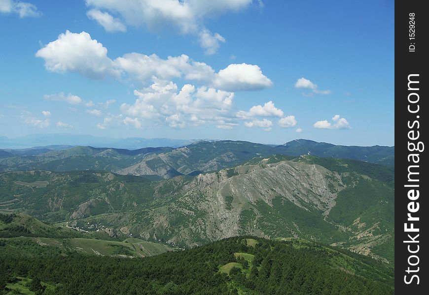 Crimea green mountain for summer. Crimea green mountain for summer