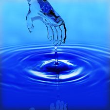 Hand Over Water Royalty Free Stock Photos Hand Over Water Royalty Free Stock Photos