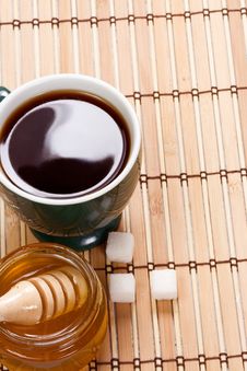 Coffee And Honey Royalty Free Stock Photos Coffee And Honey Royalty Free Stock Photos