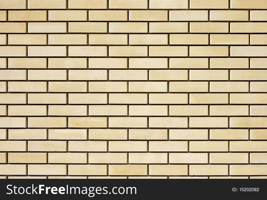 New brick wall, architecture, texture