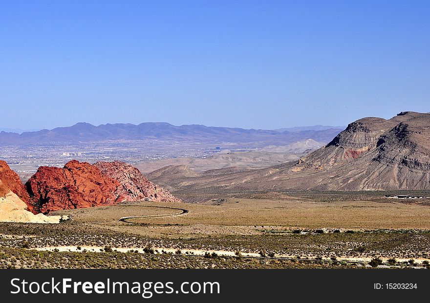 Red Rock Canyon in Nevada