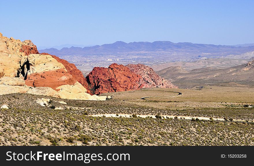 Red Rock Canyon in Nevada