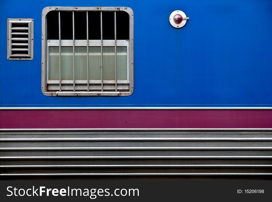 Old Thai Train Window