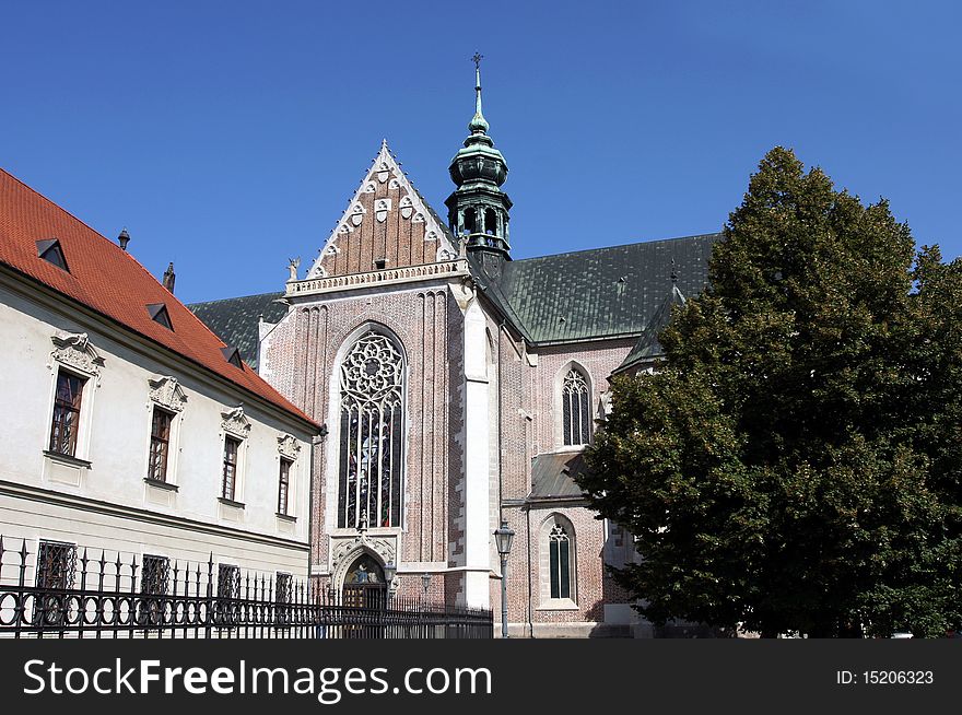 Building Of Monastery In Brno