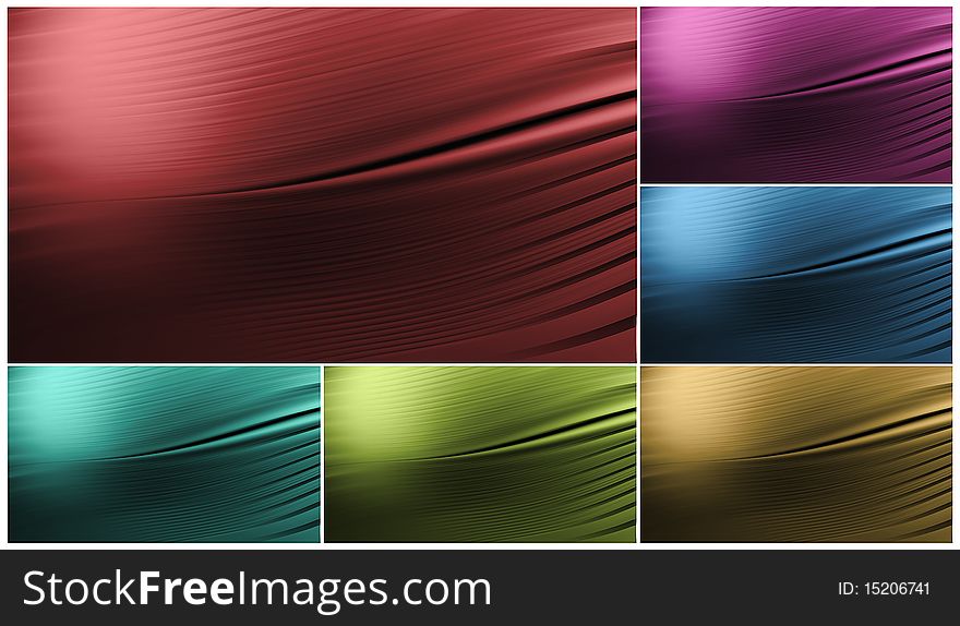 A stylish background set in six colors. . A stylish background set in six colors.